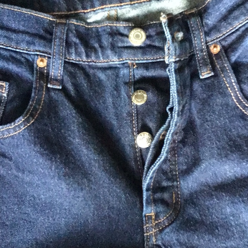 Old Navy Mid-Rise Slouchy Wide-Leg Jeans - Picture 4 of 6